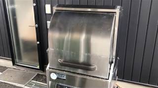 15年製 動画有 動作良好 完動品 庫内綺麗 HOSHIZAKI 業務用食器洗浄機 JWE-450RUB3 W60×D60×H1335cm 三相 200V ホシザキ 食洗機 手渡歓迎