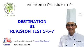 Destination B1 - Revision Test 5, Test 6, Test 7