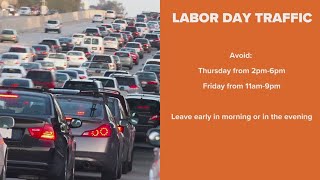 Labor Day Weekend 2023: Worst times for road trips