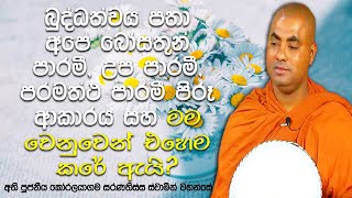 බුදුබව පතාගෙන ආ ගමනේ 512000 ක් බුදුවරුන් අපේ බෝසතුන්ට මුණගැසුනා | Koralayagama Saranathissa Thero