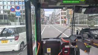 前面展望　神戸市バス7系統　市民福祉交流センター⇒神戸駅前　中央営業所511