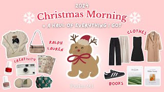 What I Got for Christmas! | 2024 Haul + Christmas Morning