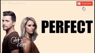 Caleb + Kelsey cover -PERFECT / ED SHEERAN (easy read lyrics)