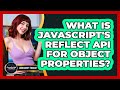 What Is JavaScript's Reflect API For Object Properties? - JavaScript Toolkit