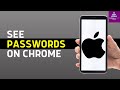 How to View Saved Passwords in Chrome on iPhone or iPad (iOS)