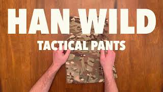 Tactical Pants in Multicam by Han Wild