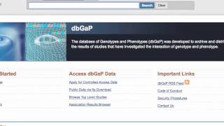 dbGaP: Apply for Controlled Access Data