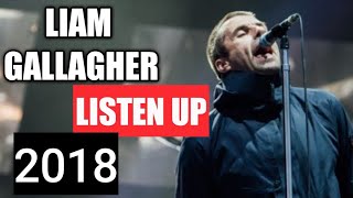 Liam gallagher listen up live performance 2018