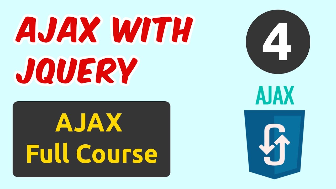 Ajax With Jquery Ch 4 Youtube Ajax With Jquery Ch 4 Youtube