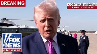 BREAKING: Trump says Strait of Hormuz will be open fairly soon