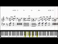 Oceans - Hillsong United - Partitura-Piano