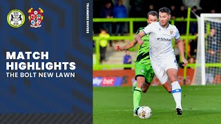 Match Highlights | Forest Green Rovers v Tranmere Rovers | League Two