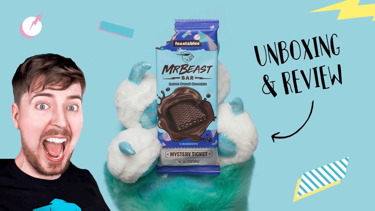 FEASTABLES - Mr Beast Chocolate (Unboxing & Review)