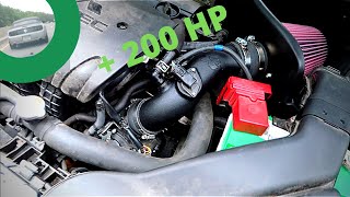 I put in a K&N intake system in my lancer GT and this happened!!! | Playadox