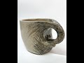 How to use ceramics underglaze pencil  to Decorate a Mug