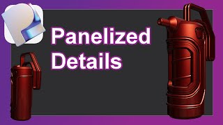 Plasticity Quick Start | How To Create Imprints and Panelized Features | Sci-Fi Spray Can Tutorial