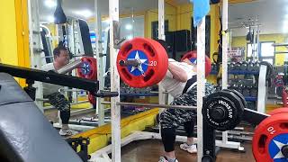 용강 피티 PT 1000일 스쿼트 12월 27일 306일차 스쿼트 180kg, 데드리프트  200kg