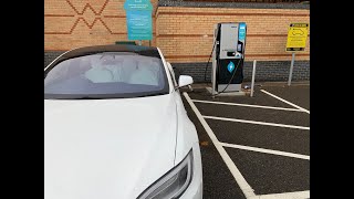 Genie EV Rapid Charger at Morrison's Erith - Quick look