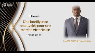 Une intelligence renouvelée pour une marche victorieuse  - Diacre Crispin Kalambayi - É. C. J.