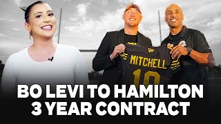 Bo Levi Mitchell signs 3-year contract with the Hamilton Tiger-Cats