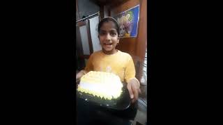 Basant Panchmi cake recipe|Easy to make|By Kid for kids|A simple sweet dish|