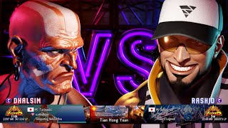 SF6 | Dhalsim(Torimeshi) VS Rashid(satoru) | High Level