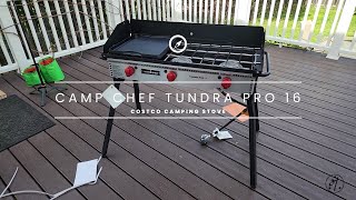 Costco Camp Chef Tundra 3 Burner Stove with Griddle | $199