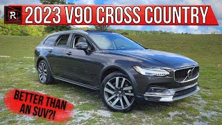 The 2023 Volvo V90 B6 Cross Country Is A Lifted Luxury Hybrid Wagon For Families