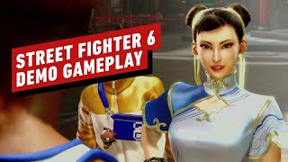 19 Minutes of Street Fighter 6 Demo Gameplay (Open World \u0026 Character Creation)