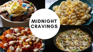 4 Easy Midnight worthy snacks I 5 minute Recipes I foodie being moody