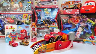 Disney Pixar Cars Unboxing Review | Lightning McQueen Mechanic Shop and Launcher