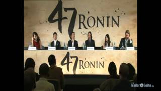 47 Ronin - Press Conference with Keanu Reeves (2012)