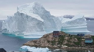 Un iceberg menace un village du Groenland