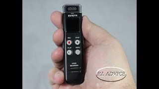 EVISTR VOICE RECORDER REVIEW