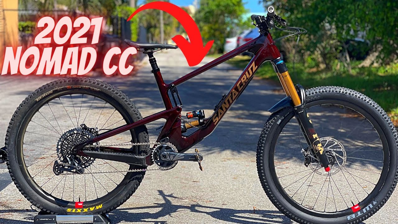 2021 SANTA CRUZ NOMAD CC *THE BEST ENDURO BIKE RIGHT NOW?* SRAM XO1 ...