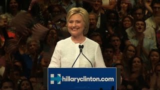 Hillary Clinton: 'We've reached a milestone'