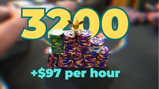 Flopped Straight in a $2300 Pot | Outlaws $1/$3 | Monte Poker Vlog #52