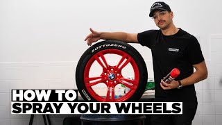 Superwrap | How To Spray Your Wheels