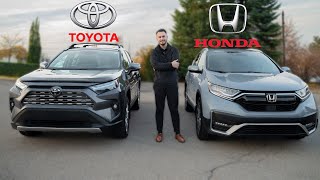 2024 RAV 4 Limited vs 2022 Honda CR-V Touring! // BEST SELLERS!