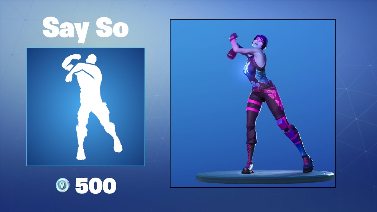 Say So | Fortnite Emote - YouTube