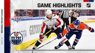 Capitals @ Oilers 12/5 | NHL Highlights 2022