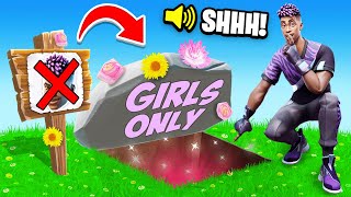 I Went UNDERCOVER in a GIRLS ONLY Tournament! (Fortnite)