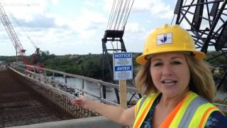 August completion of Fort Hamer Bridge forecast