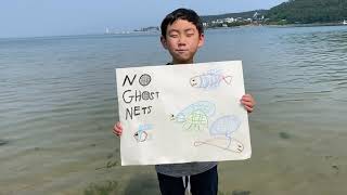 Ghost nets are killing sea life!  #주니어해양피켓챌린지