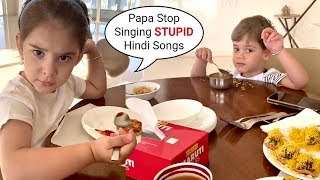 Karan Johar Kids Yash And Roohi Johar ANGRY On Him For Singing Hindi Songs!