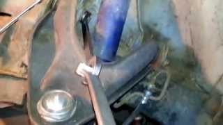 1973 Plymouth Duster Upper Control Arm Bushing and Ball joint removal