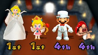 【マリオパーティ9】ピーチ姫と娘のカップル VS マリオと息子のカップル