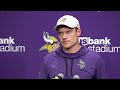 Vikings coach Kevin O'Connell talks after 34-26 win over Cardinals