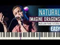How To Play: Imagine Dragons - Natural | Piano Tutorial EASY