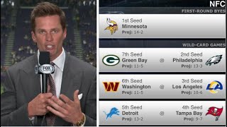 Tom Brady breaks NFC Playoff Picture after Vikings beat Packers - Eagles DESTROY Cowboys - Bucs?